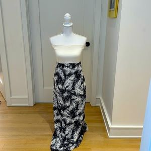 Splendid strapless dress with pockets